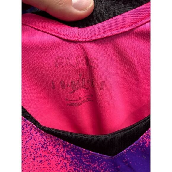 Nike PSG Jordan 2020/21 Men's Soccer Jersey Multicolor Size M - Picture 3 of 3